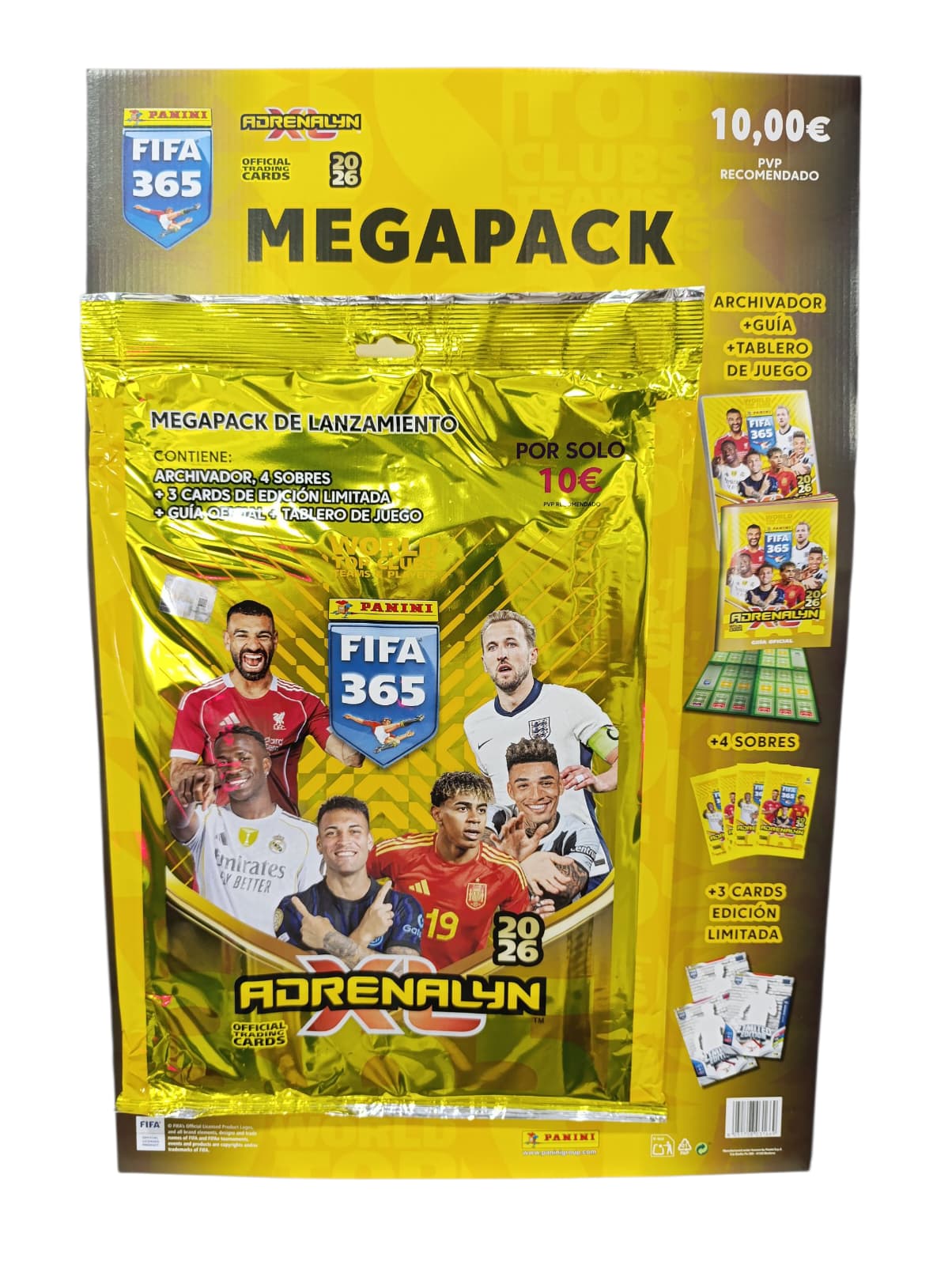 MEGAPACK ADRENALYN XL FIFA 365 2026 DE PANINI