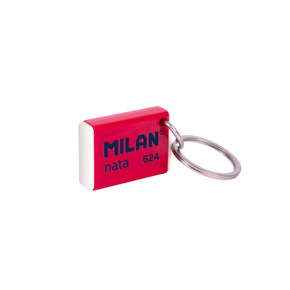 Blíster llavero goma MILAN nata® 624