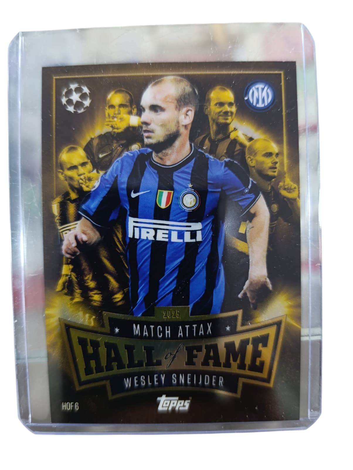 MATCH ATTAX SEASON 2025-26 HALL OF FAME WESLEY SNEIJDER