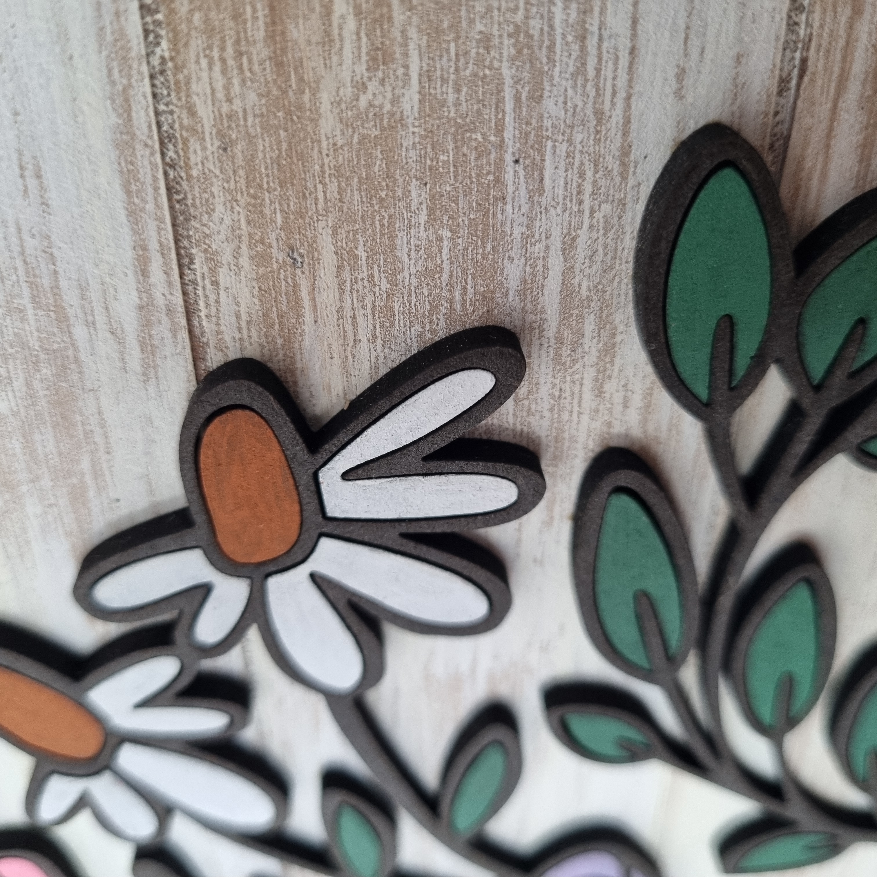 Floral Bloom and Grow Picture Plaque