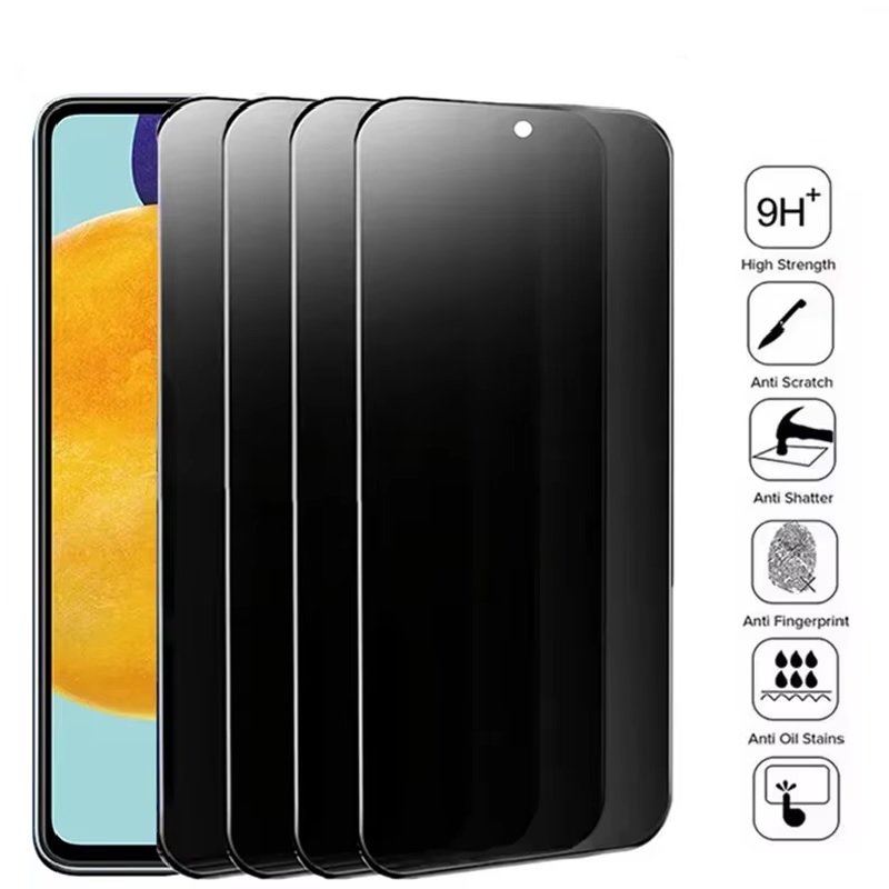 Samsung A54 ekrano stiklas su vaizdo apsauga