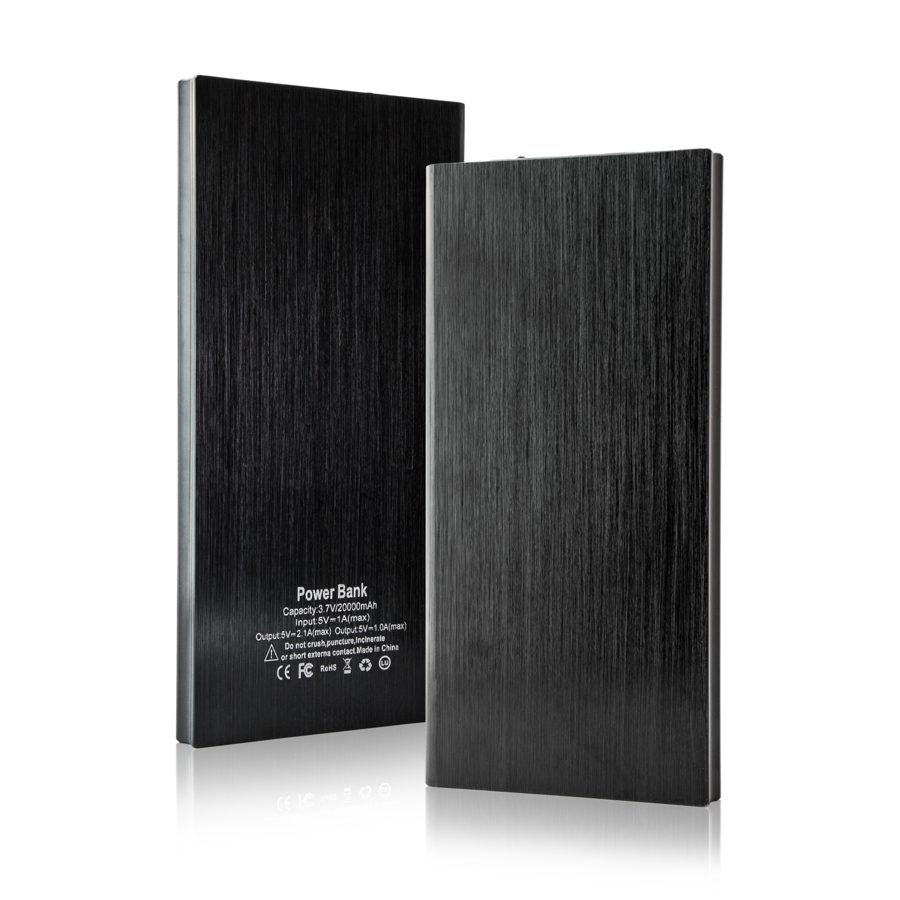 Power bank / išorinė baterija SLIM ALUMINIUM