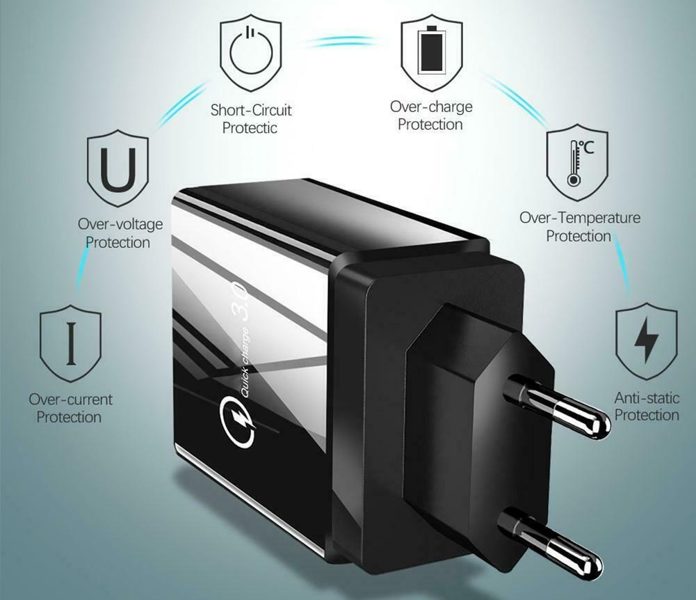 USB kroviklis 3+1