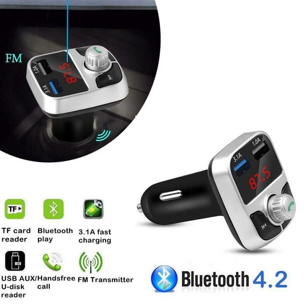 FM Bluetooth transmiteris