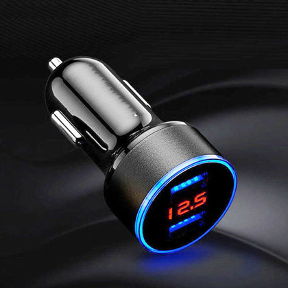 Dvigubas USB kroviklis / adapteris
