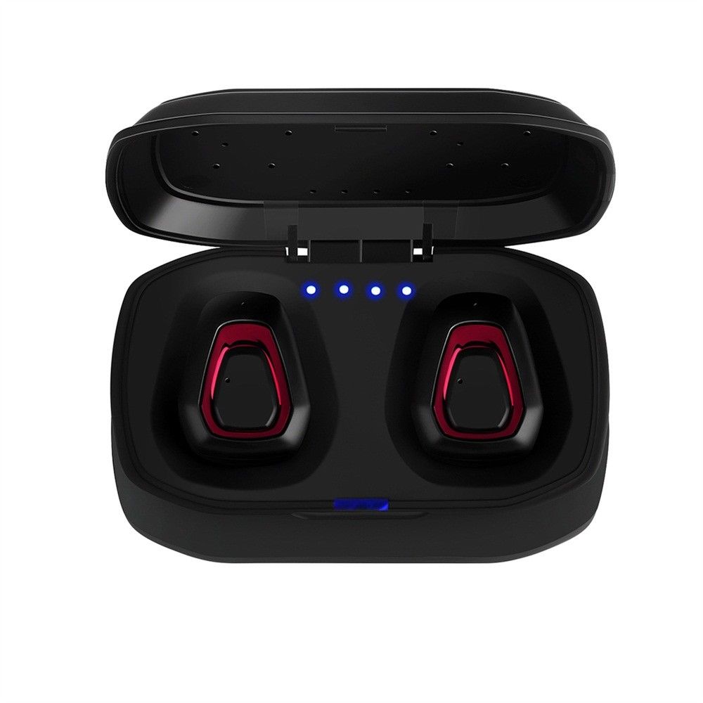 Belaidės Bluetooth ausinės su papildoma išorine baterija