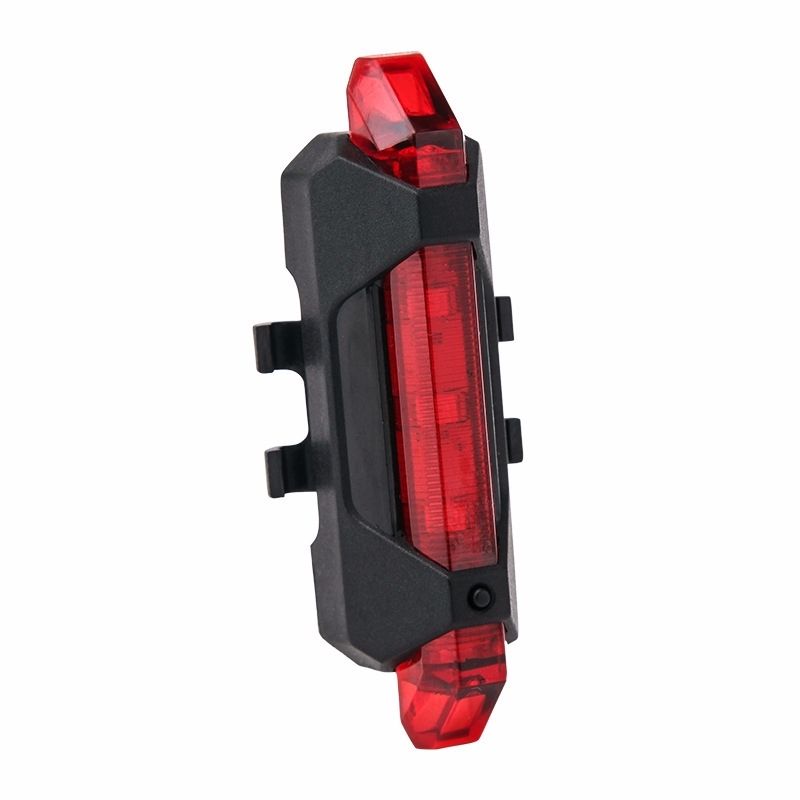 Dviračio galinis žibintas su USB