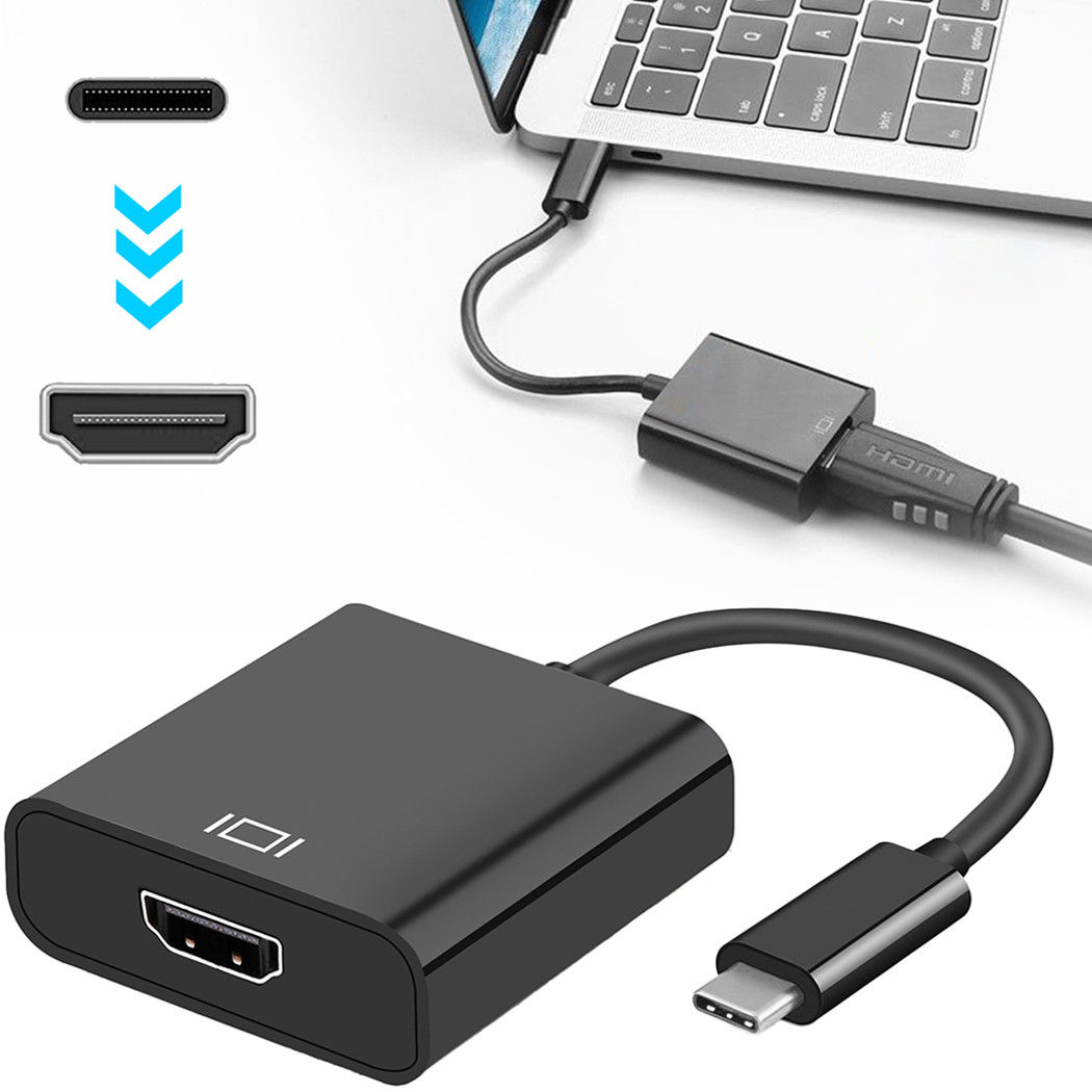 HDMI USB-C adapteris