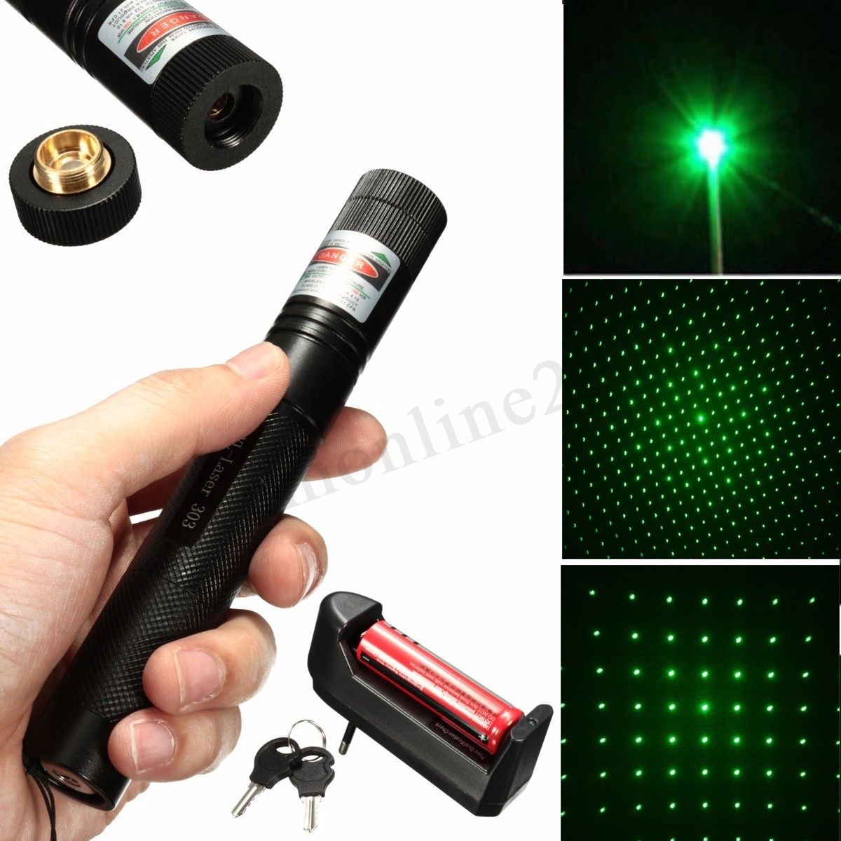 Lazeris / rodymo priemonė