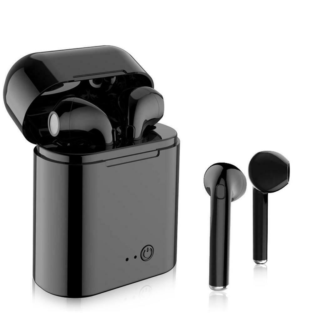 Belaidės Bluetooth ausinės su krovimo dėžute