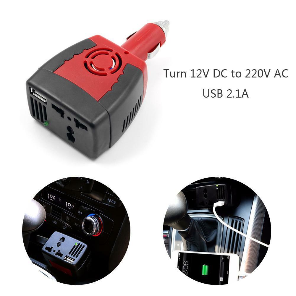 Automobilinis srovės konverteris 12V - 220V