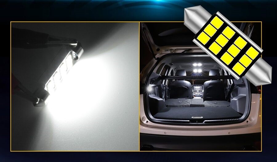 C5W C10W LED lemputė