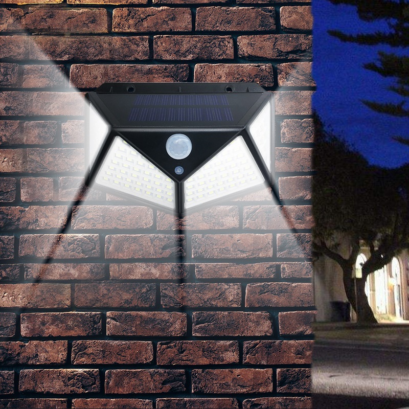 LED šviestuvas su saulės baterija