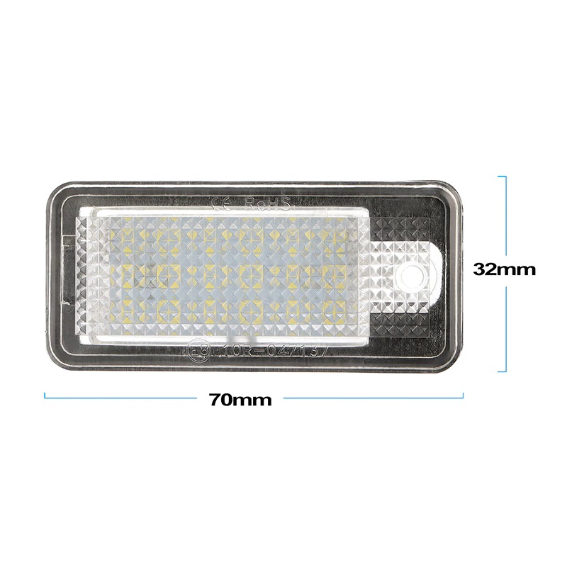 Audi LED numerių žibintų komplektas