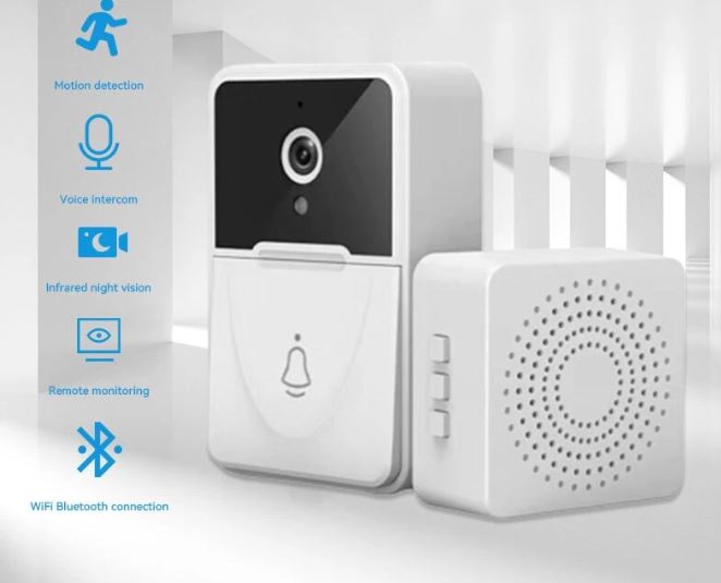 Wifi durų skambutis su kamera