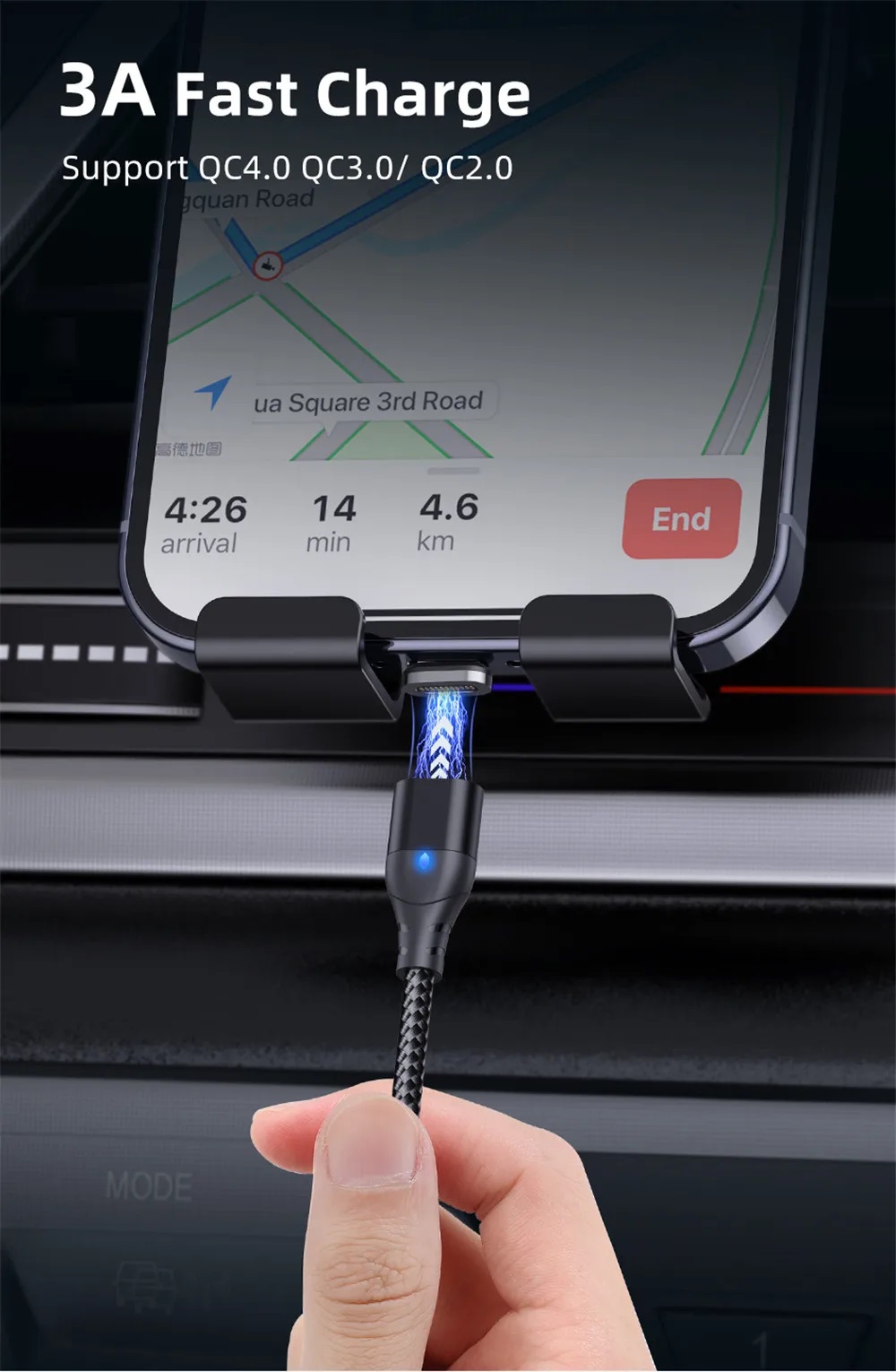USB - C Magnetinis laidas
