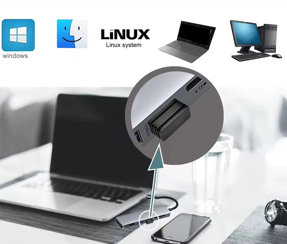 Mini USB Automatinis Pelės Judintojas – Plug & Play