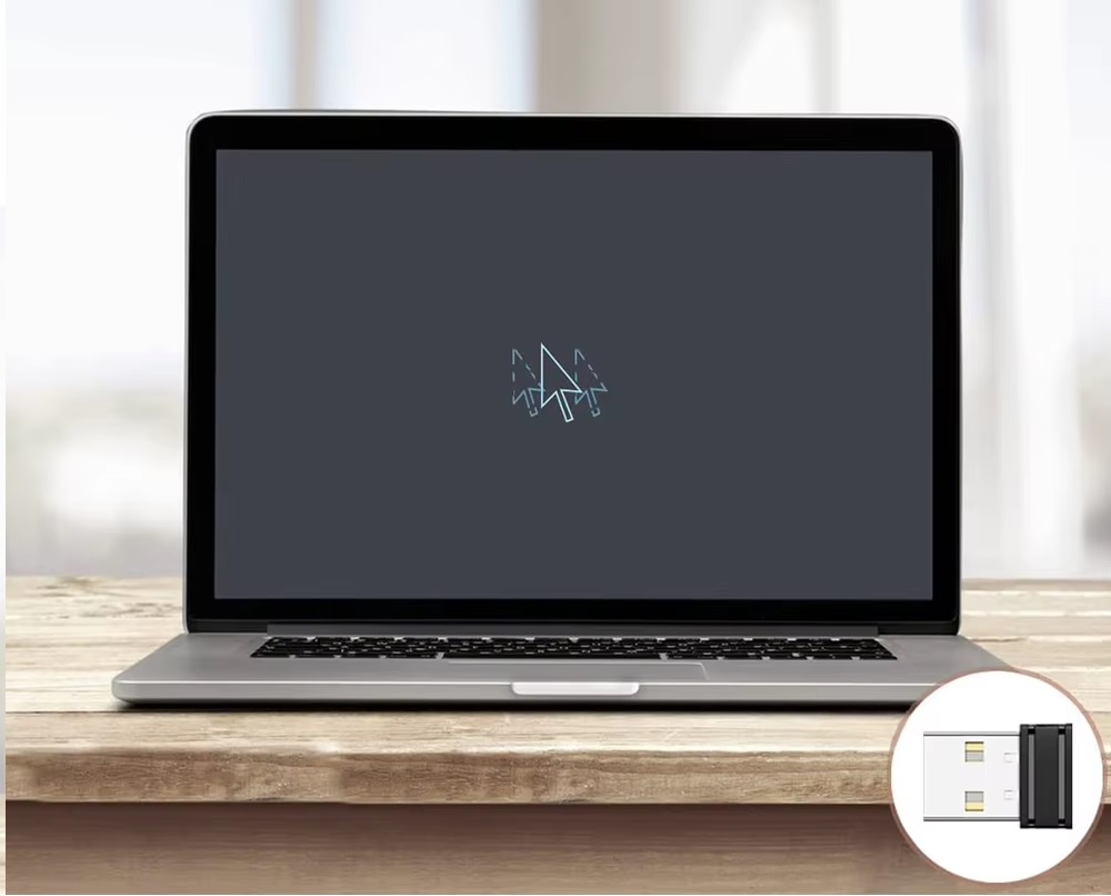 Mini USB Automatinis Pelės Judintojas – Plug & Play