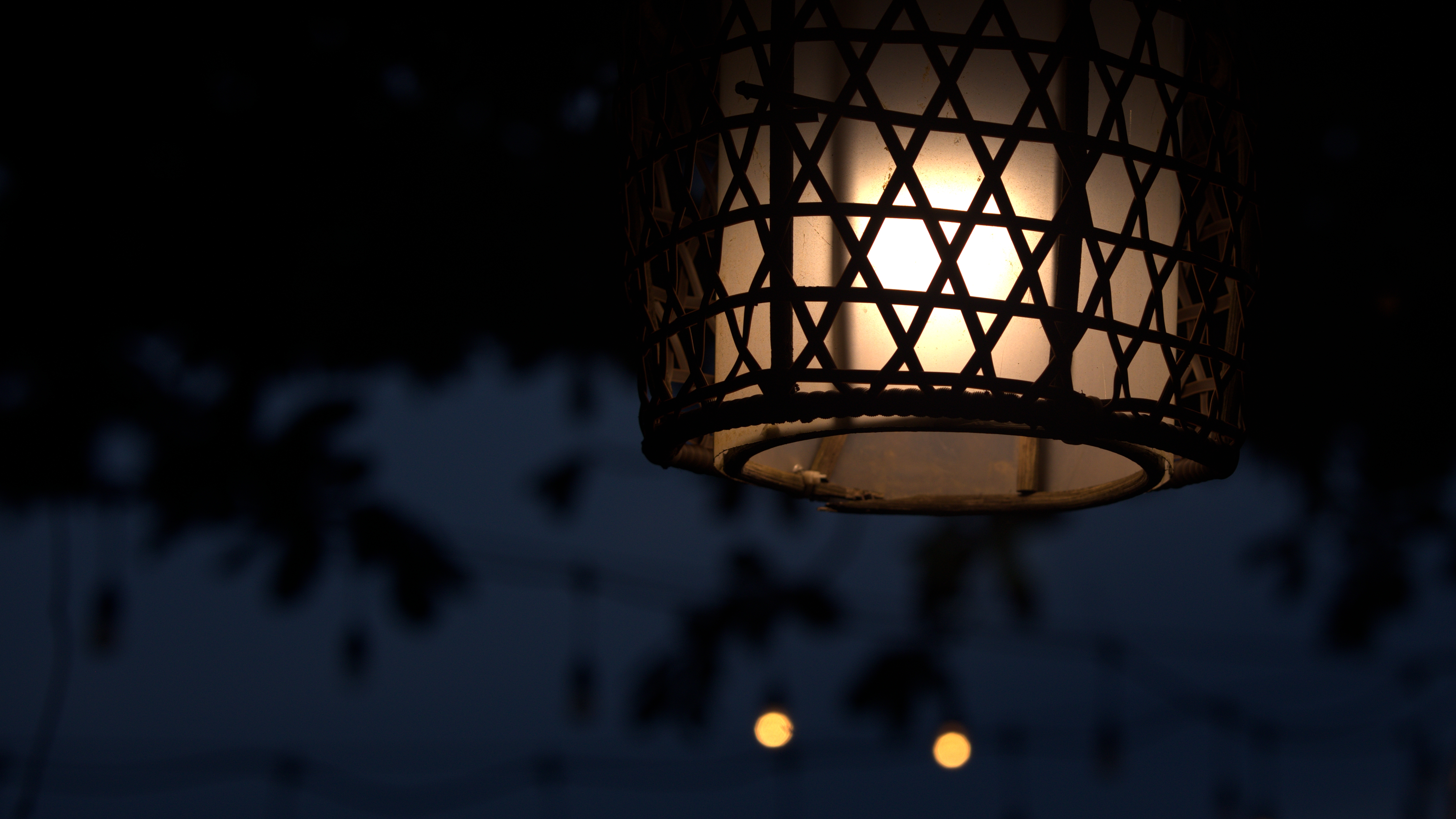 Rattan Lamp
