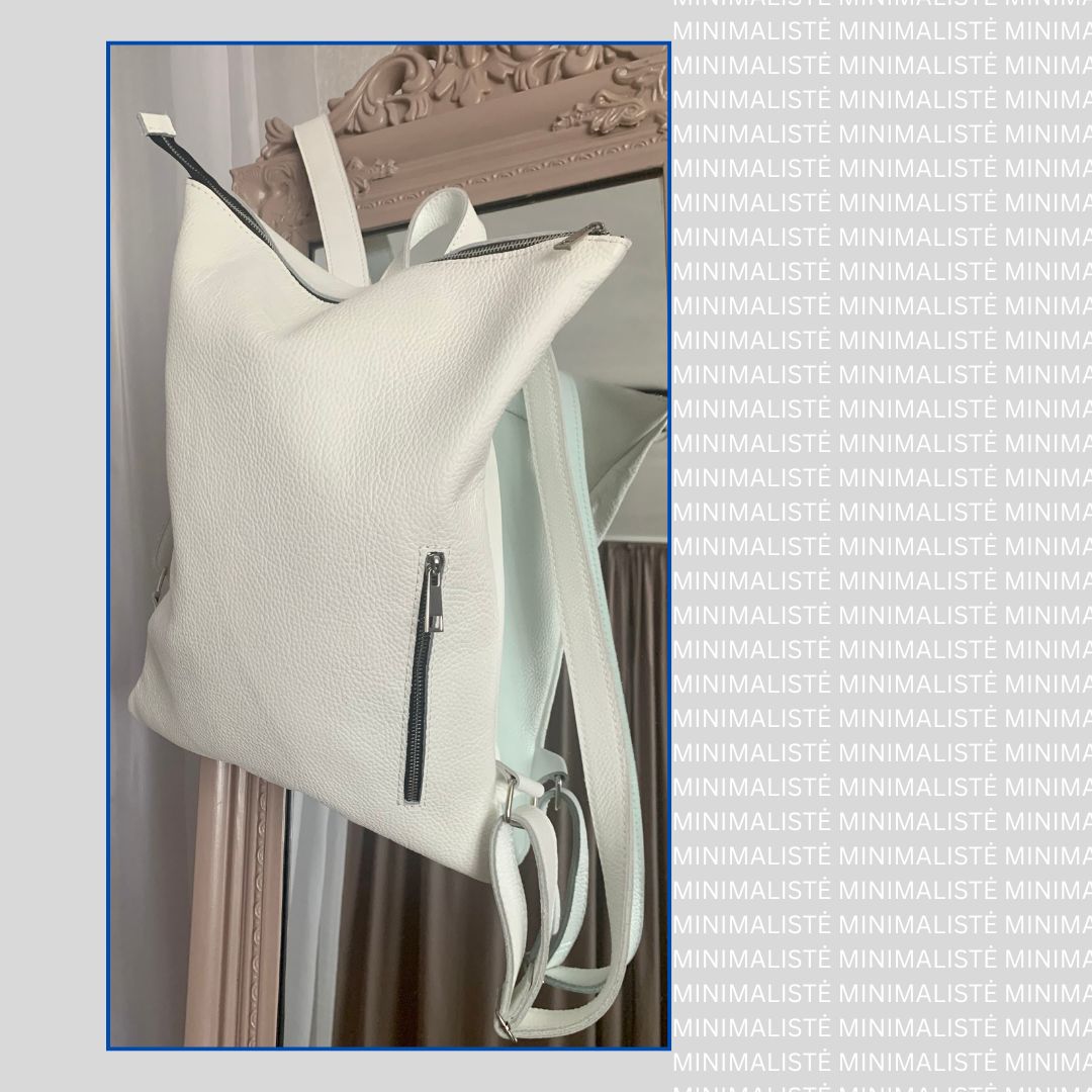 MINIMALISTĖ balta
