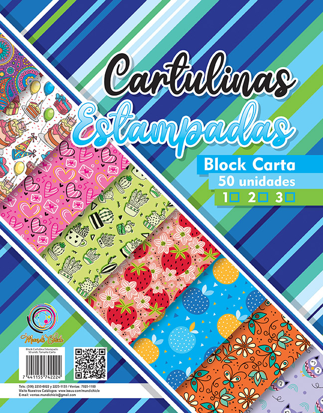 Block de Cartulinas Estampadas