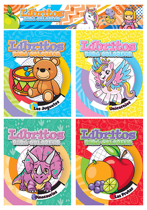 Libritos para colorear