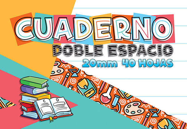 Cuaderno Doble Espacio