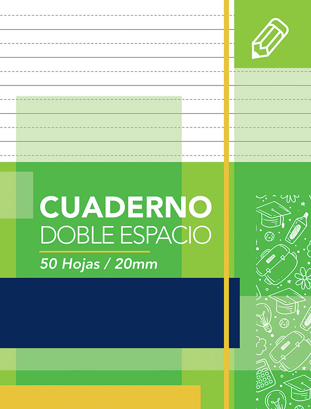 Cuaderno Doble Espacio