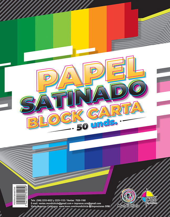 Block Papel Satinado