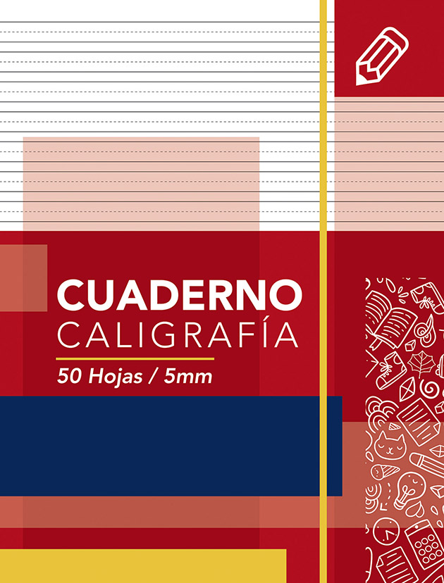 Cuaderno de Caligrafía 5mm