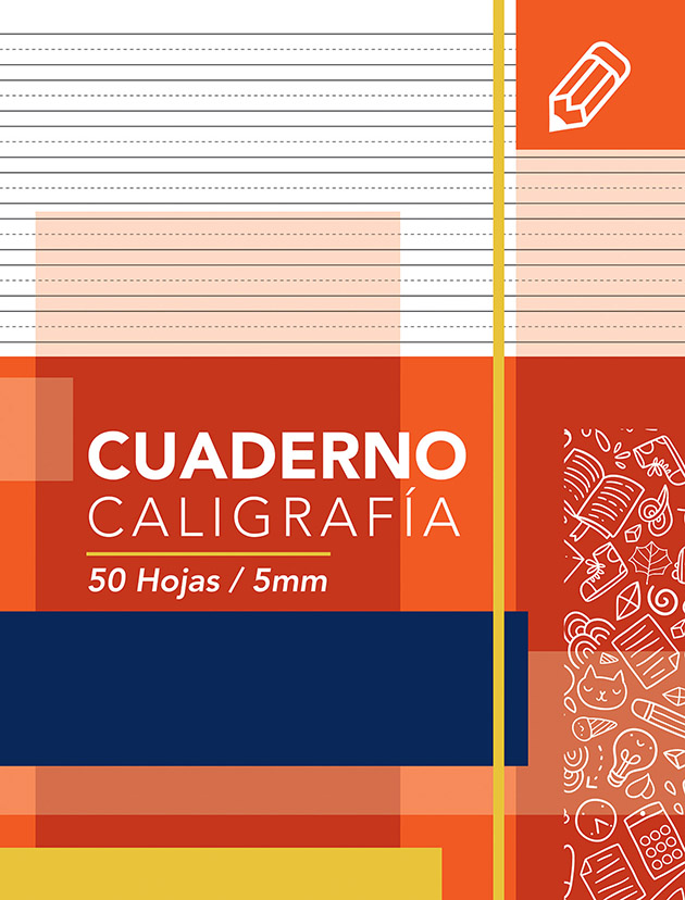 Cuaderno de Caligrafía 5mm