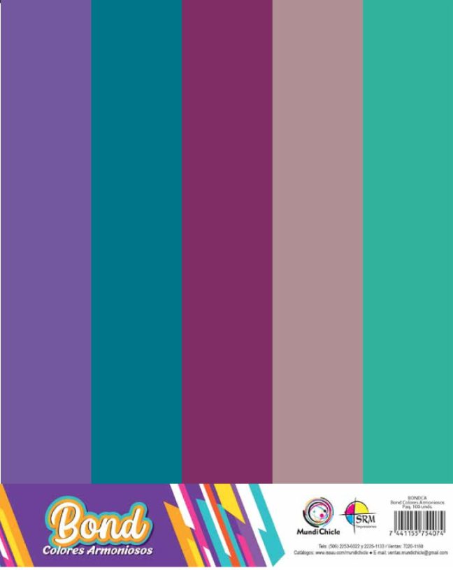 Bond colores Armoniosos