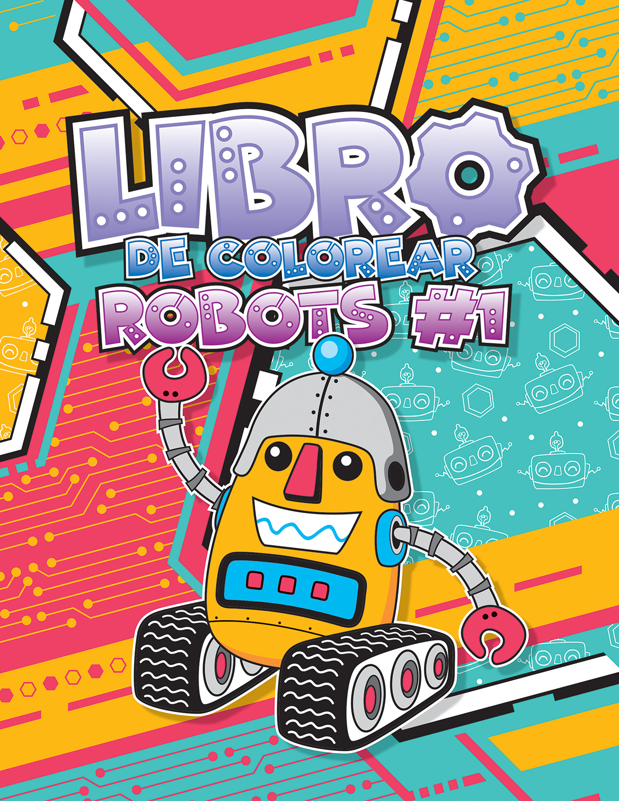 Libros de Colorear - Robots