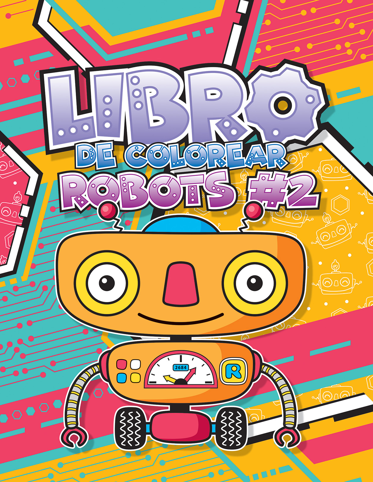 Libros de Colorear - Robots