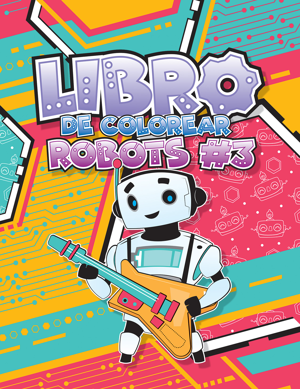 Libros de Colorear - Robots