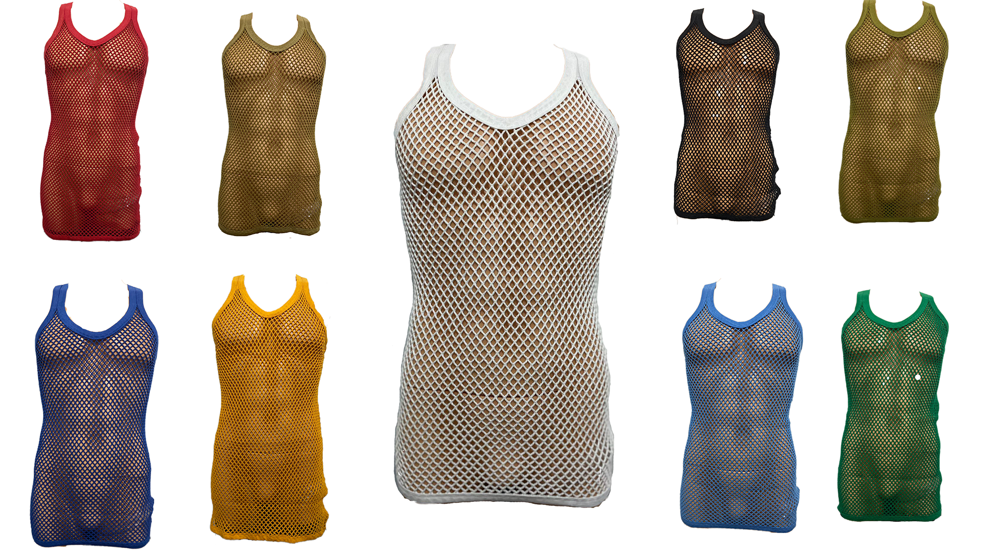 Pendeen String Vest 2XL