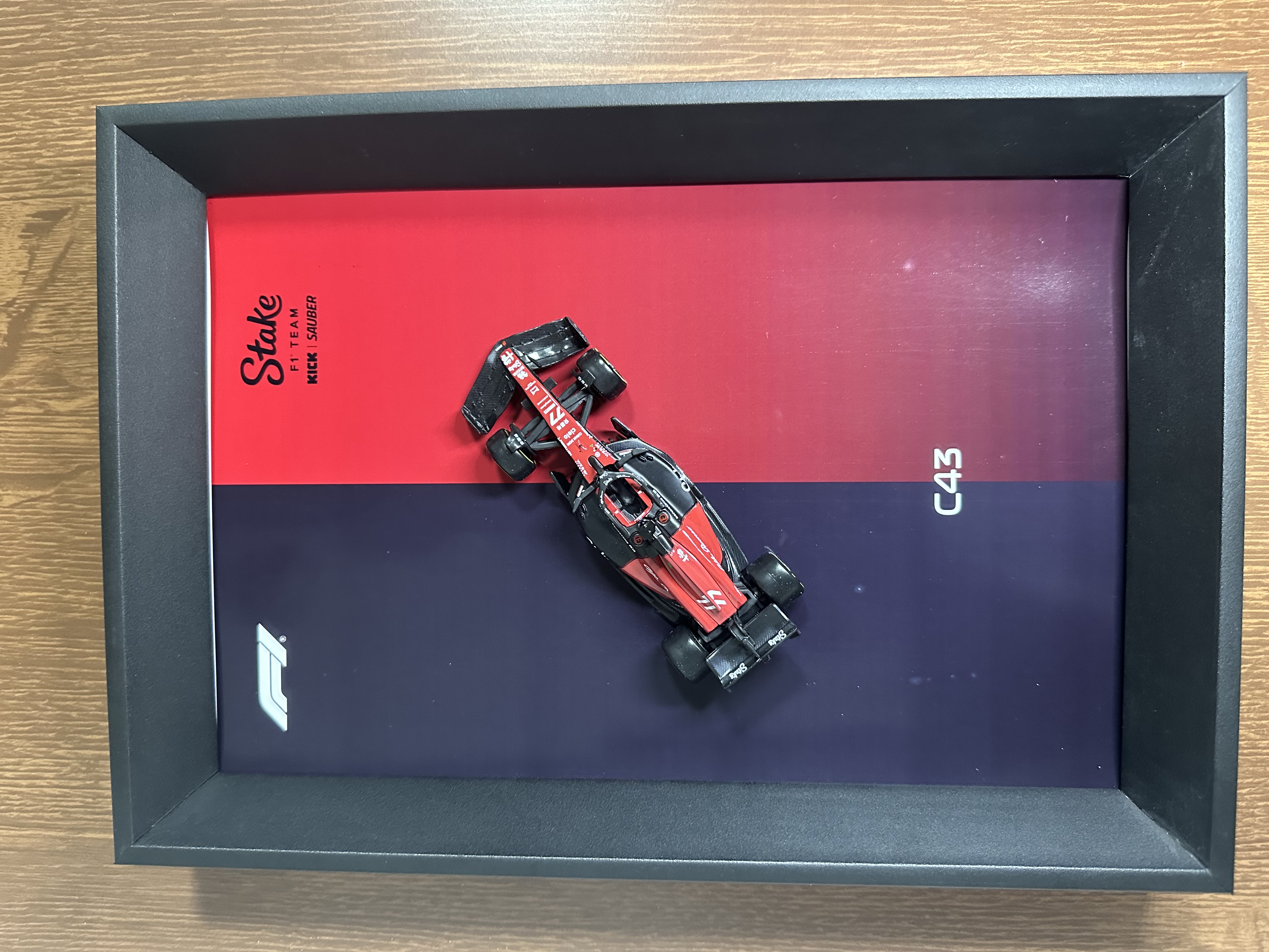 Quadro Decorativo: Bburago Bottas F1 1/43 Alfa Romeo C43