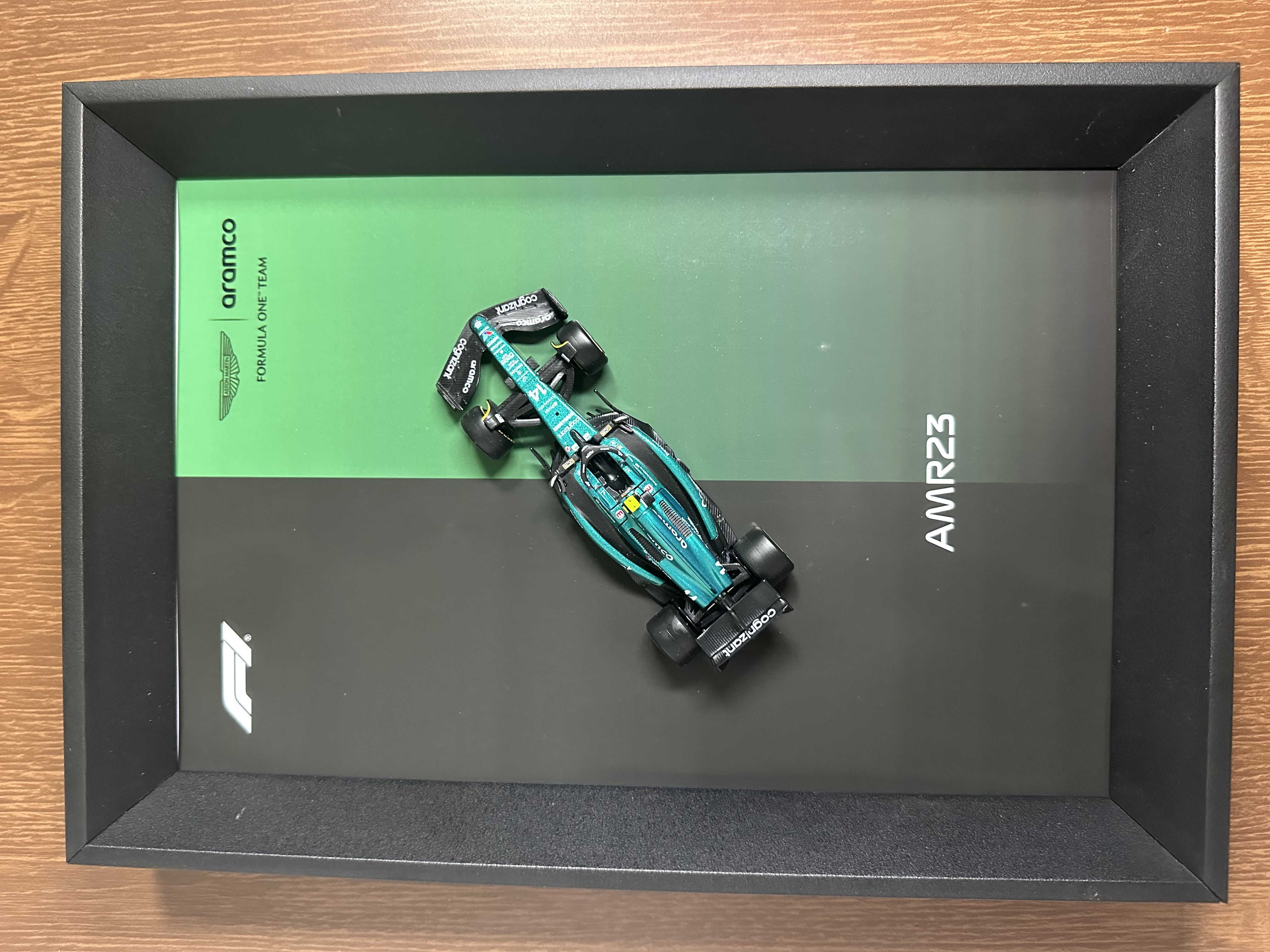 Quadro Decorativo: Bburago Alonso F1 1/43 Aston Martin AMR23