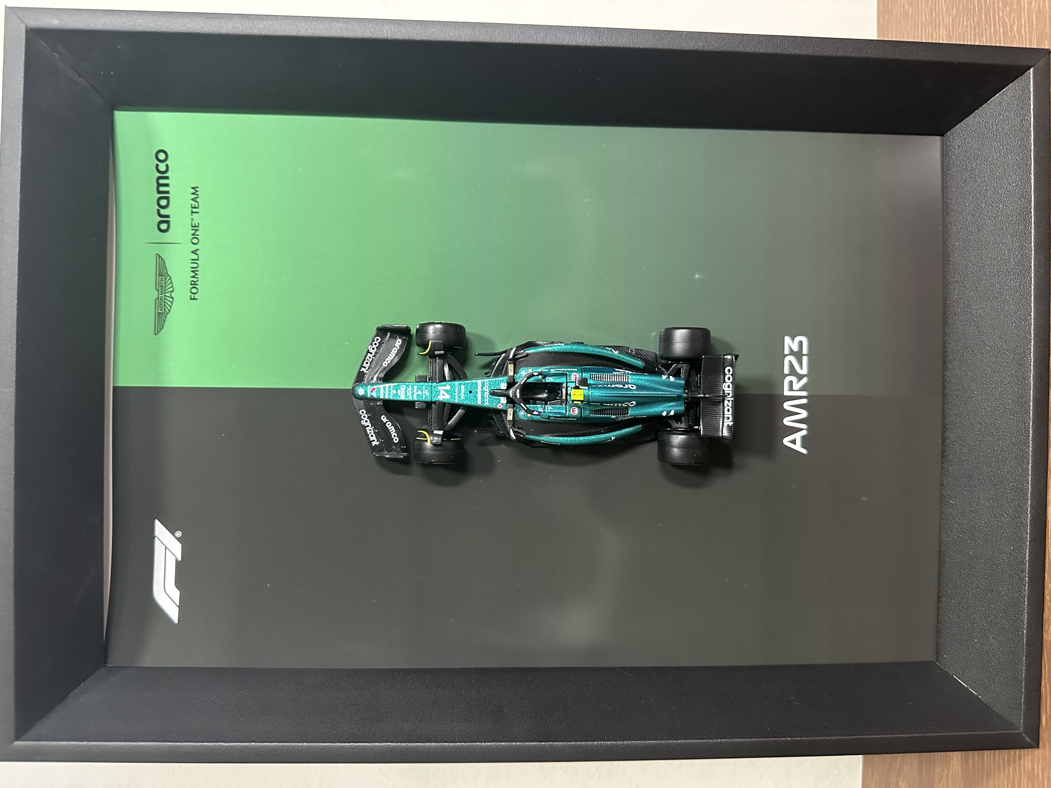Quadro Decorativo: Bburago Alonso F1 1/43 Aston Martin AMR23