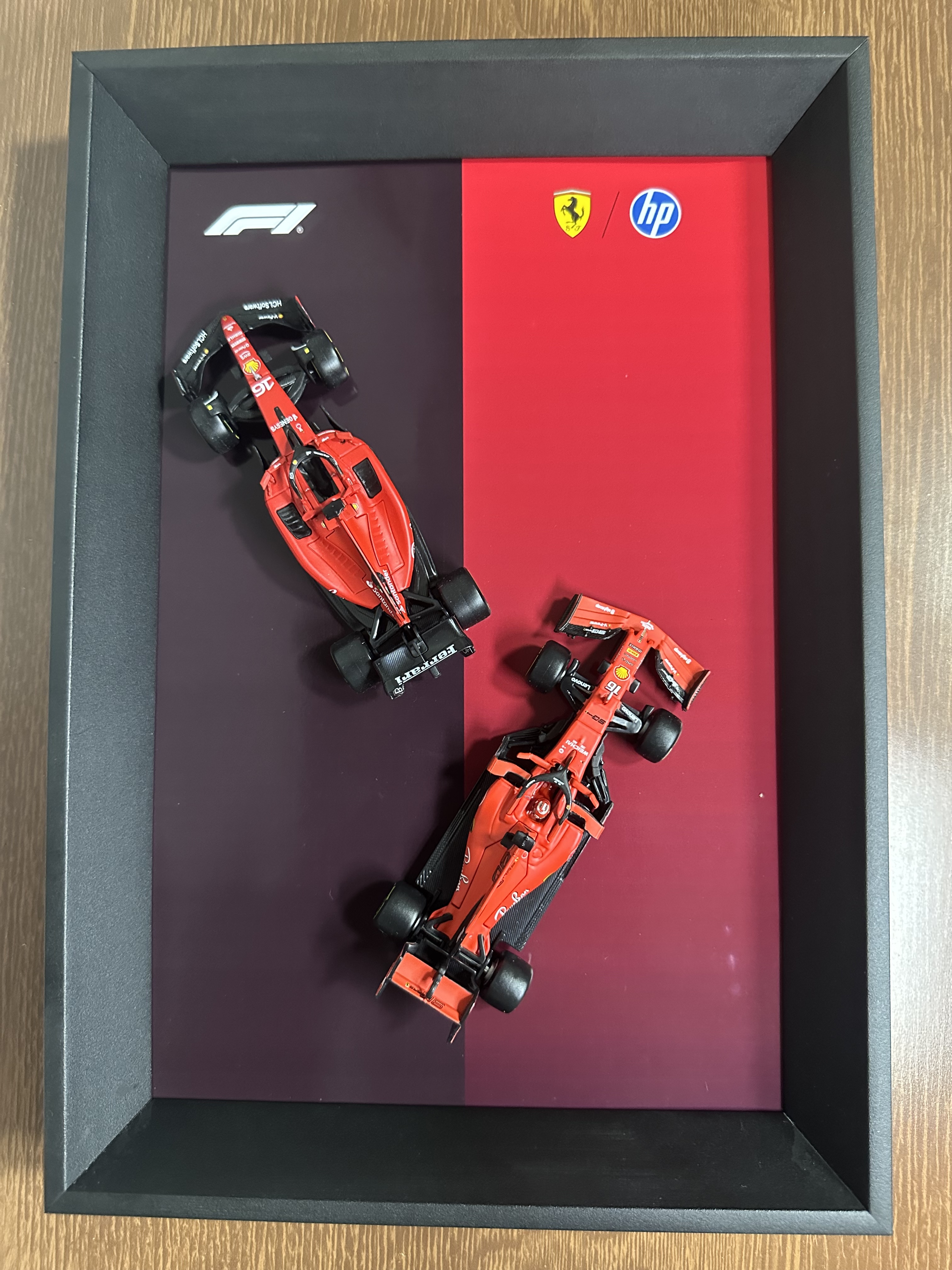 Quadro Decorativo: Bburago Ferrari F1 1/43 Sf90/sf23