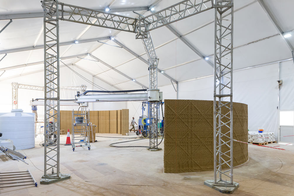 3D home printer for multimaterials including earth