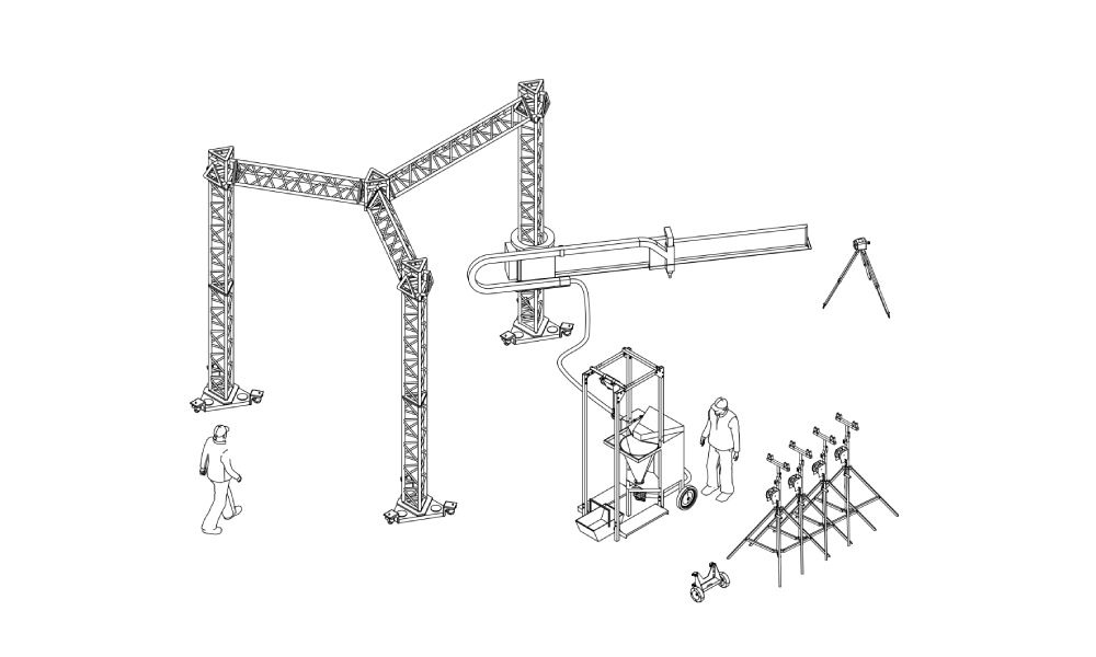 3D home printer for multimaterials including earth