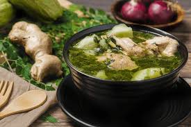 Tinola with Papaya