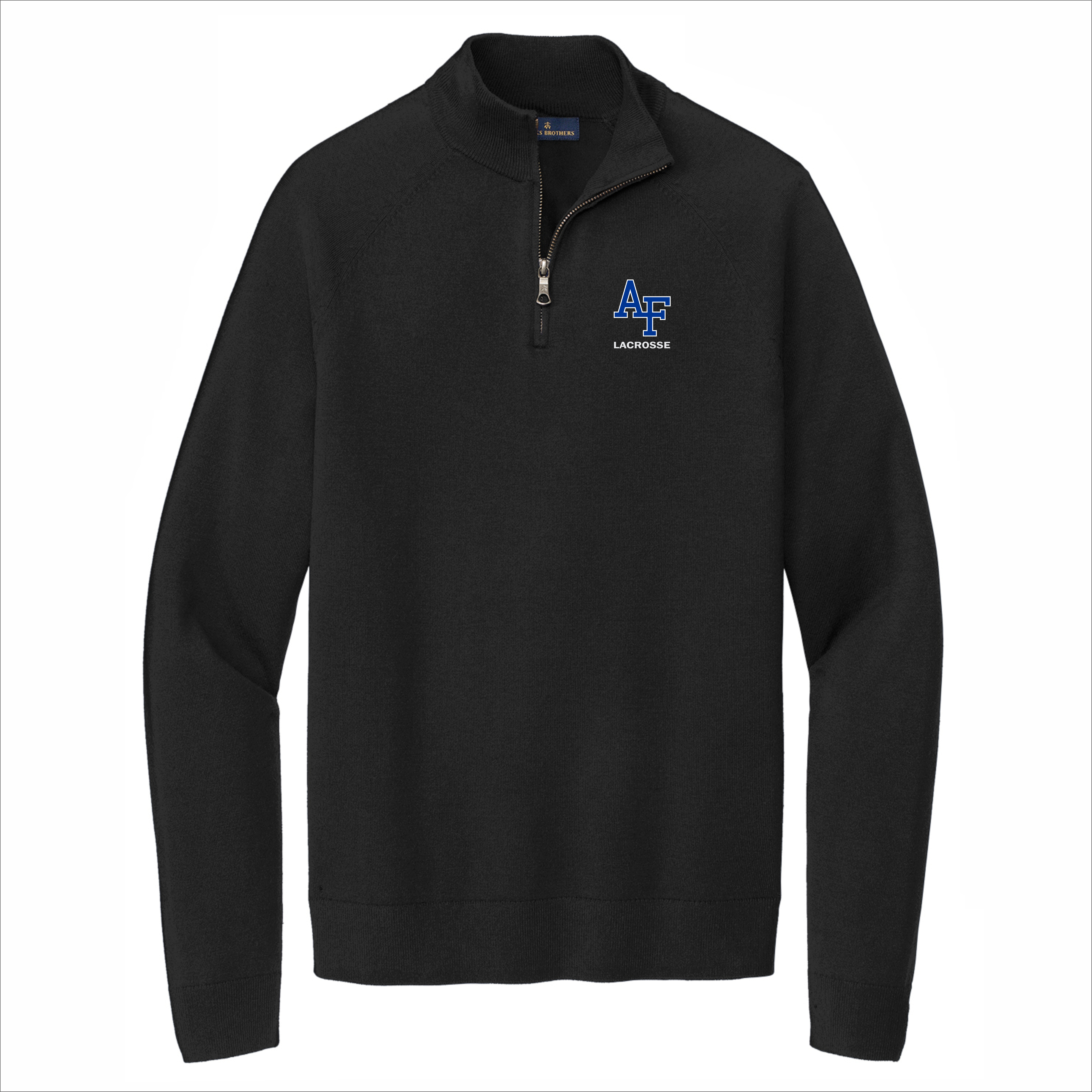 Brooks Brothers Cotton Stretch 1/4 Zip Sweater