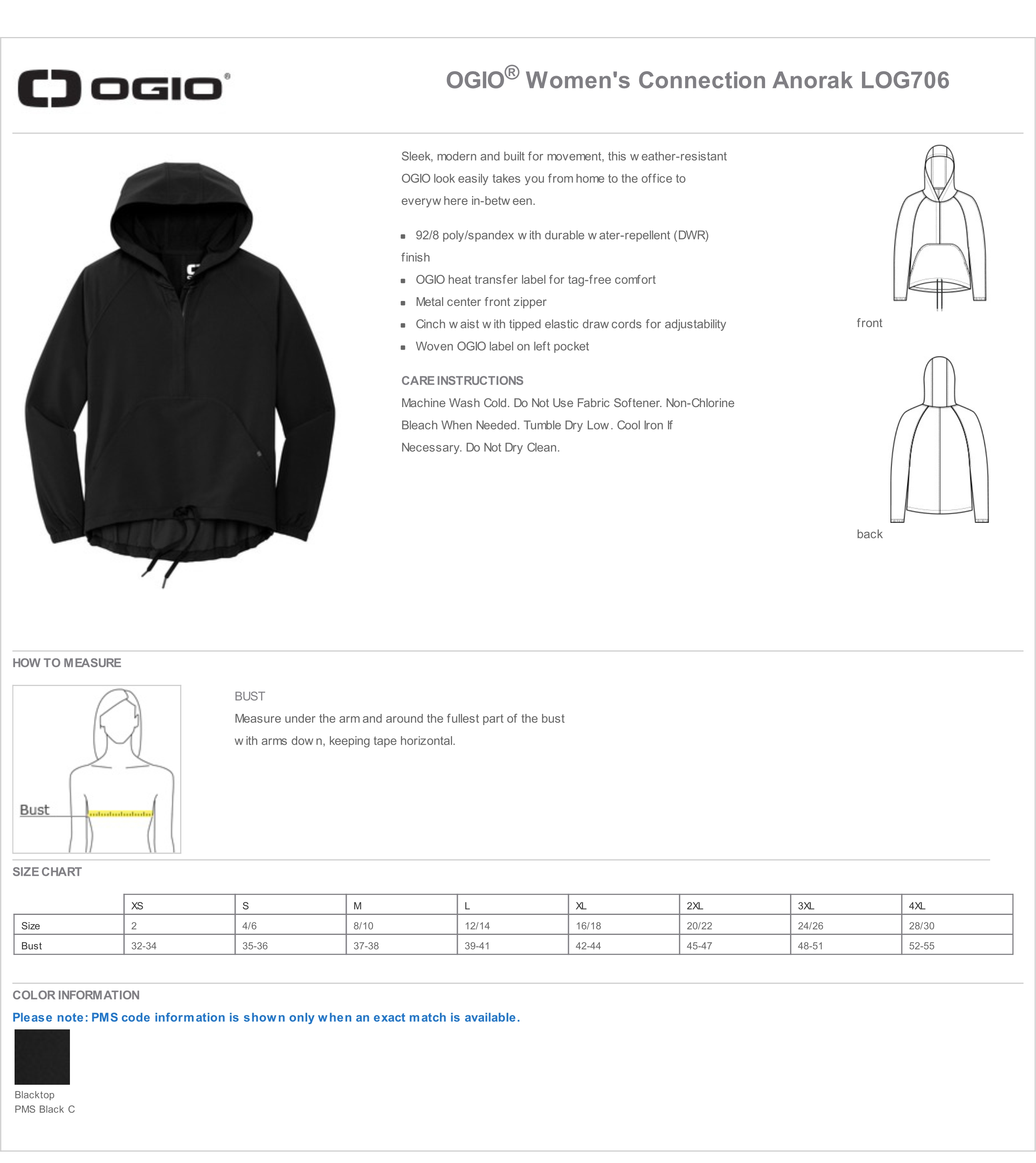 OGIO® Women's Connection Anorak