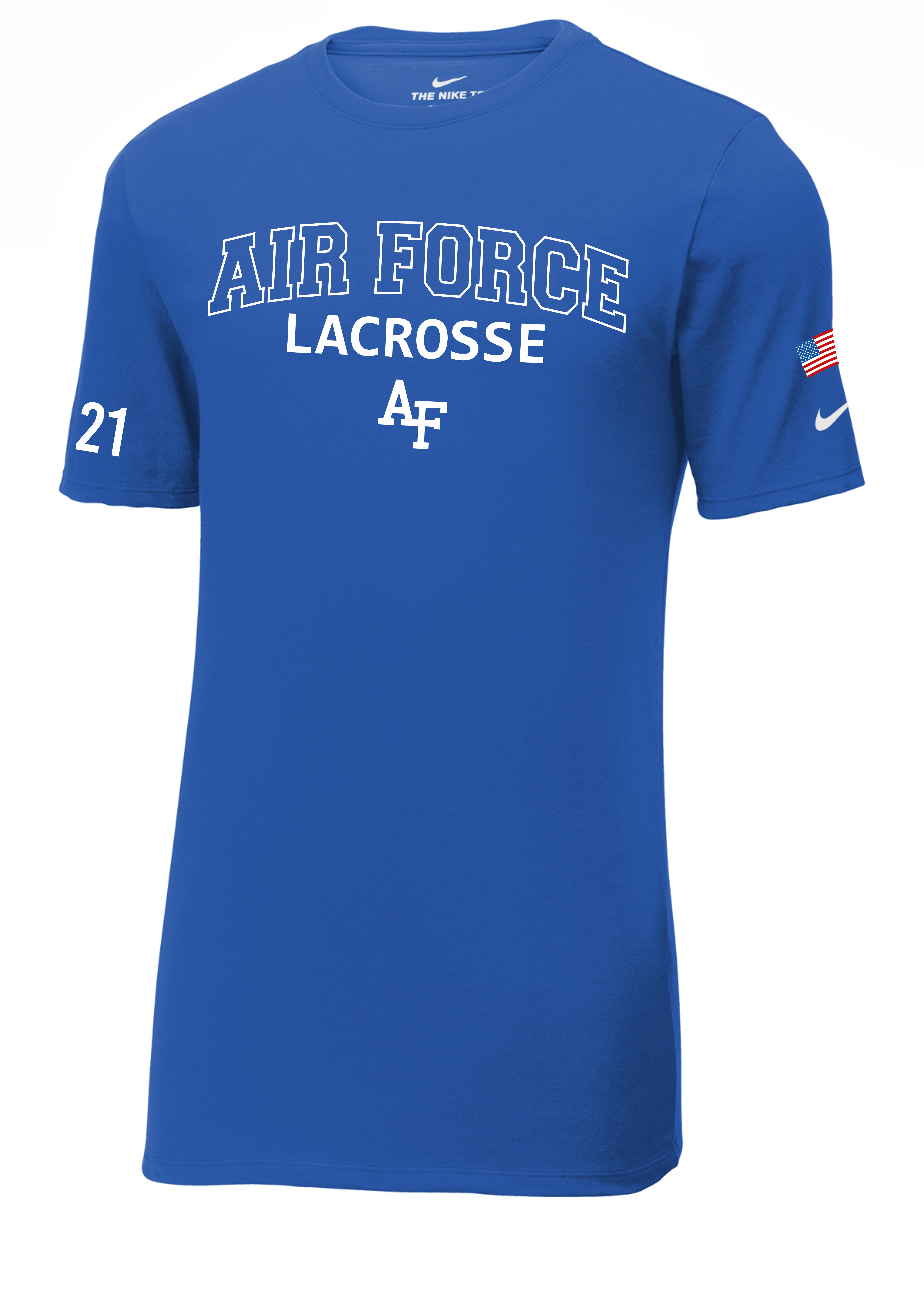 Nike Dri-FIT Cotton/Poly Tee with AF Arch design
