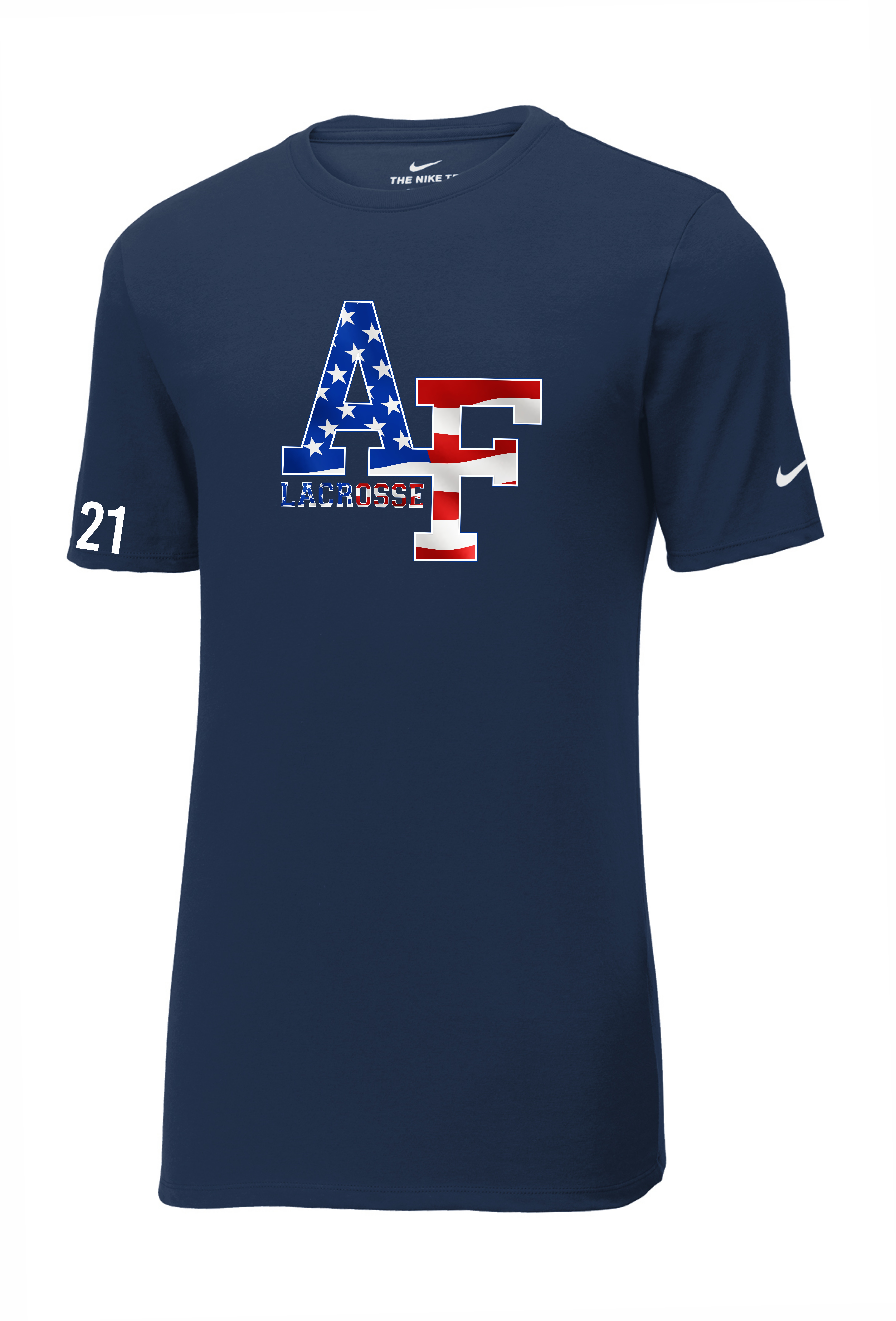 Nike Dri-FIT Cotton/Poly Tee SS AF Flag design