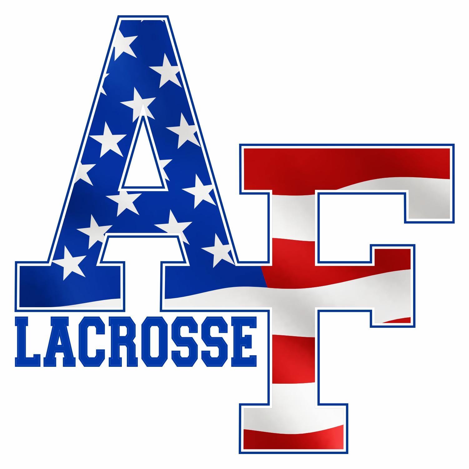 Air Force Lacrosse Car Magnets