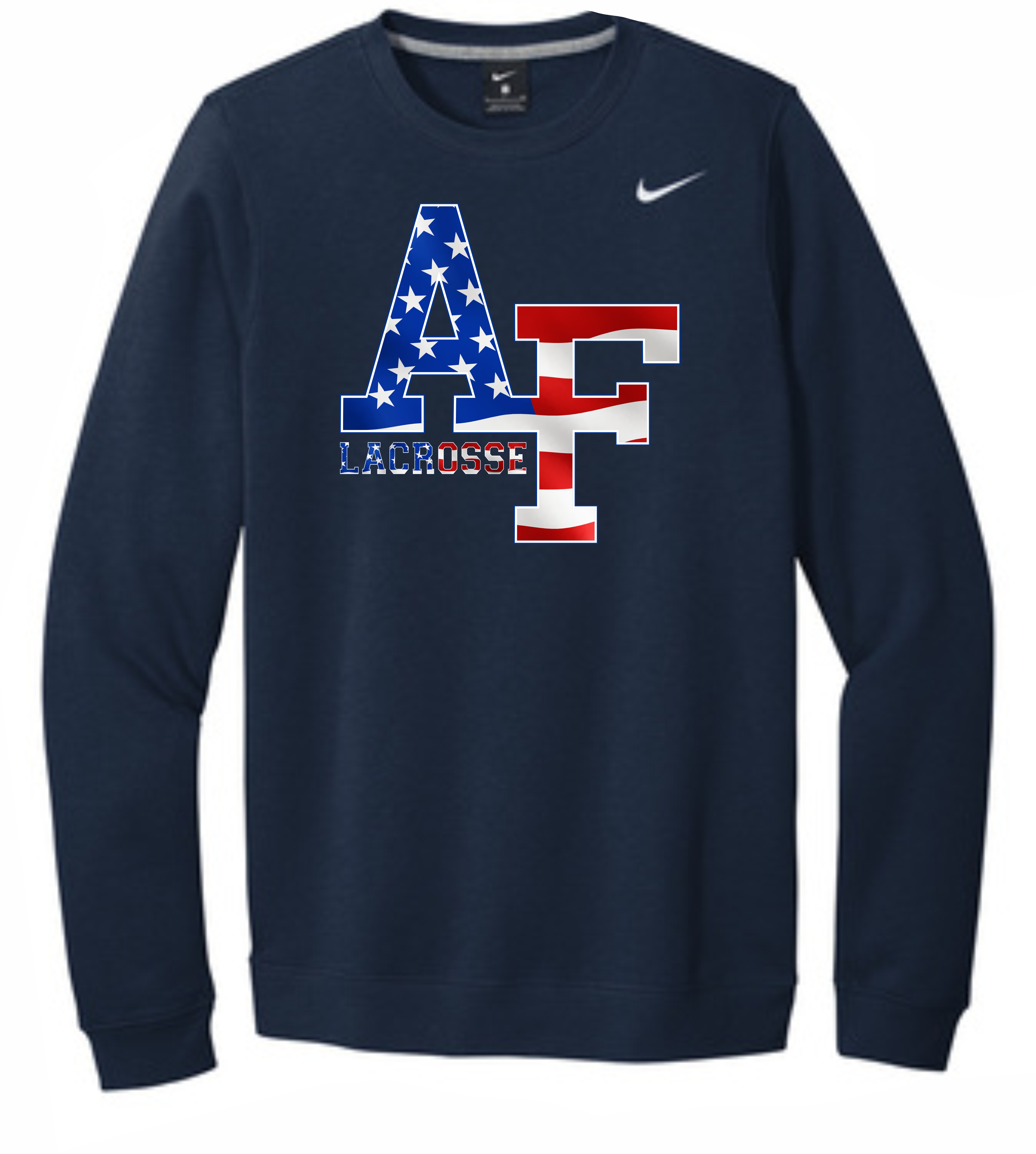 Nike Crewneck with Amercian Flag AF