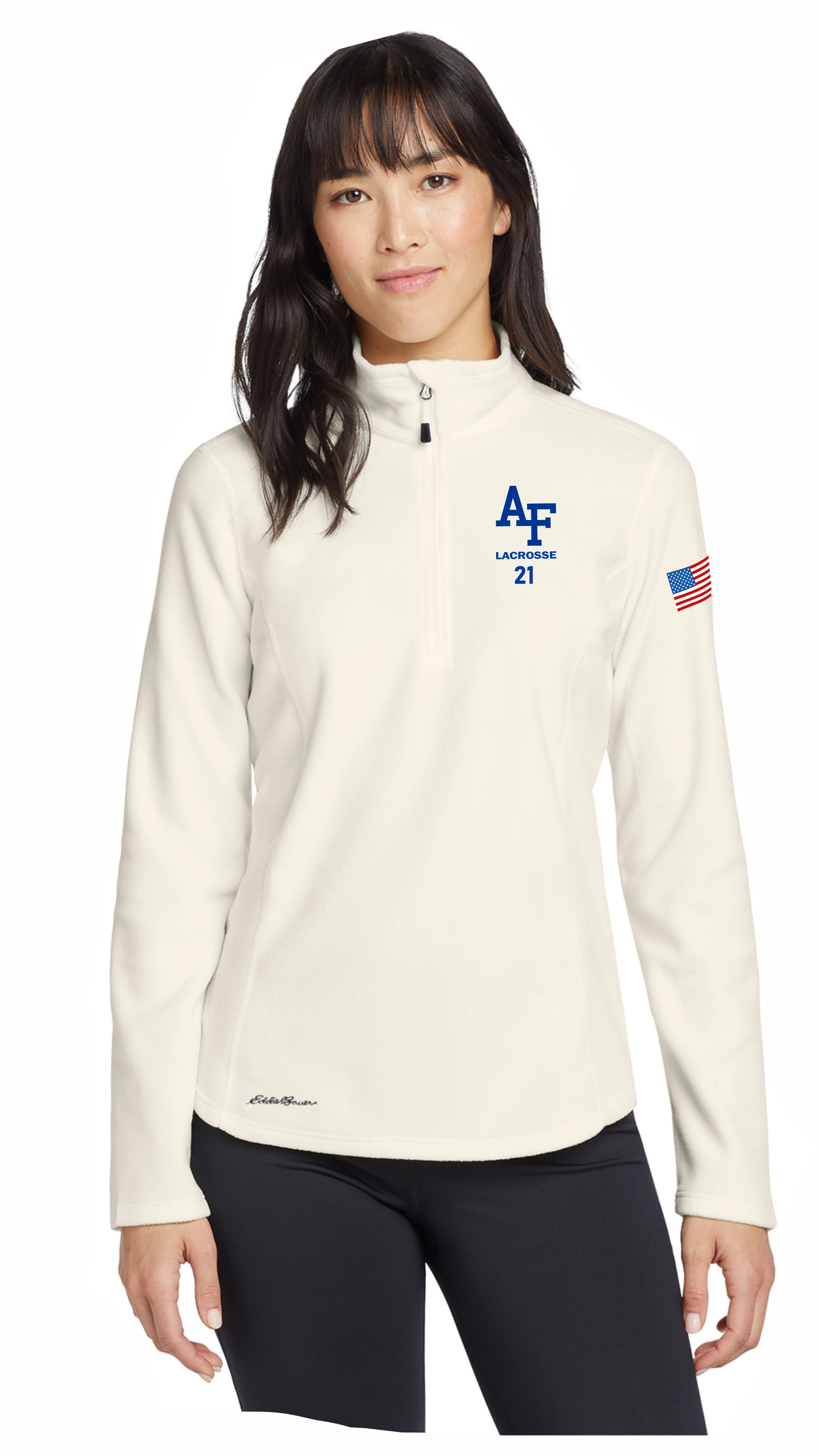 Eddie Bauer® Women's 1/2-Zip Microfleece Jacket